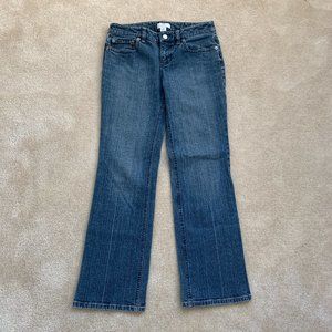 2000s-era LOFT bootcut jeans 2P